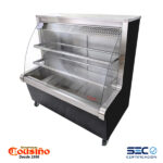 Vitrina refrigerada vidrio curvo 1,2 mts Cousiño