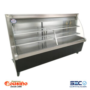 Vitrina refrigerada vidrio curvo 2 mts. Cousiño - Modelo MRC200-2023